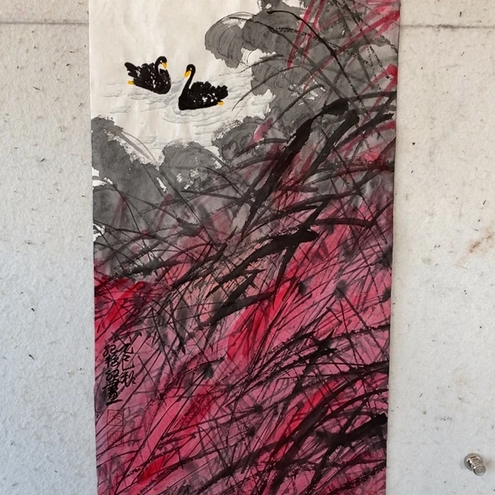 国画亲笔手绘原创