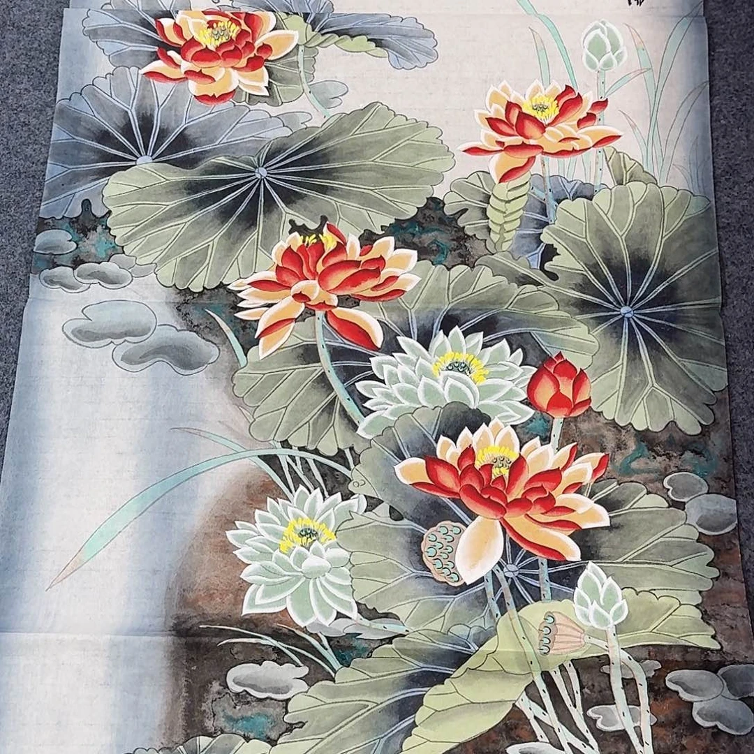 国画事事如意万事如意万事如意