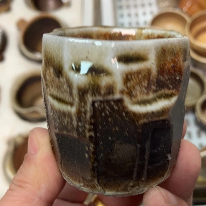 柴烧杯子宝瓶大放漏