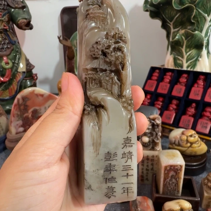 平***3石材手工艺品摆件包邮