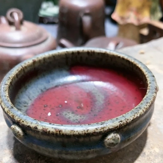瓦当摆件摆件茶桌茶台陶瓷