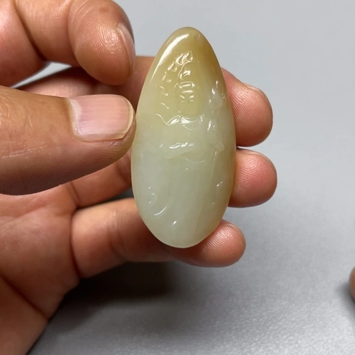 吊坠(不含链)未镶嵌和田玉听*轩