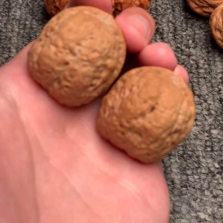 文玩核桃把件蛤蟆背。