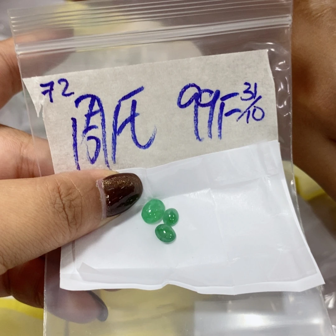 周***科定制翡翠未镶嵌不