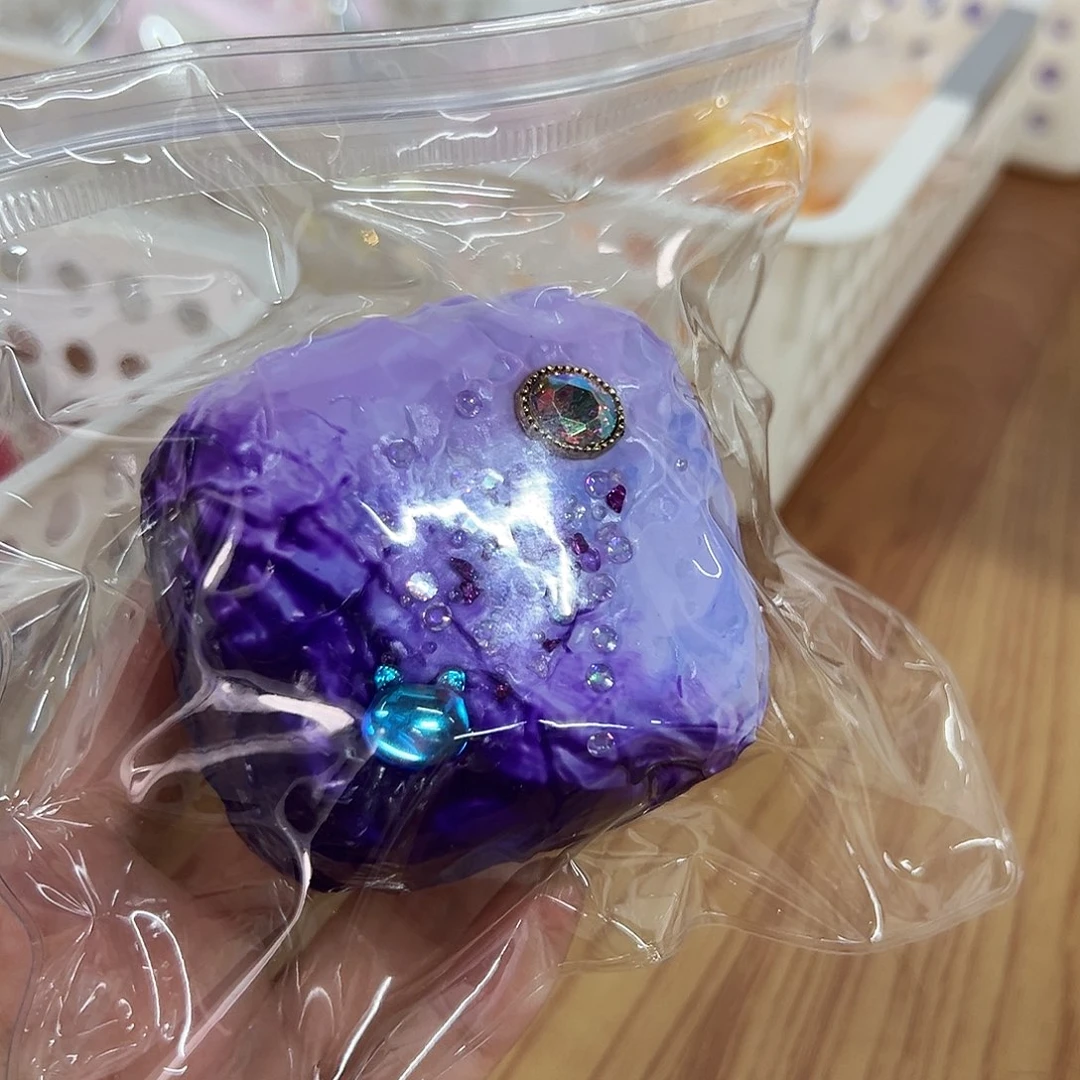 硅胶紫色奶皮子160g