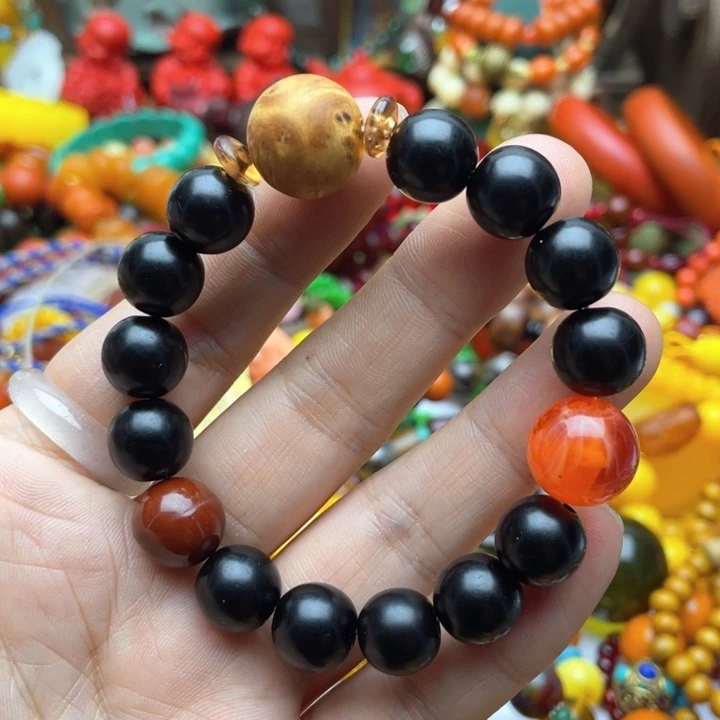 树脂制品69号黑色手串