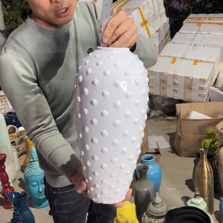 瓶高度39厘米口径6.5厘米微瑕捡漏