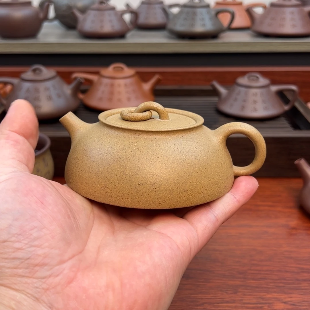 茶壶紫砂微瑕：170cc 段泥