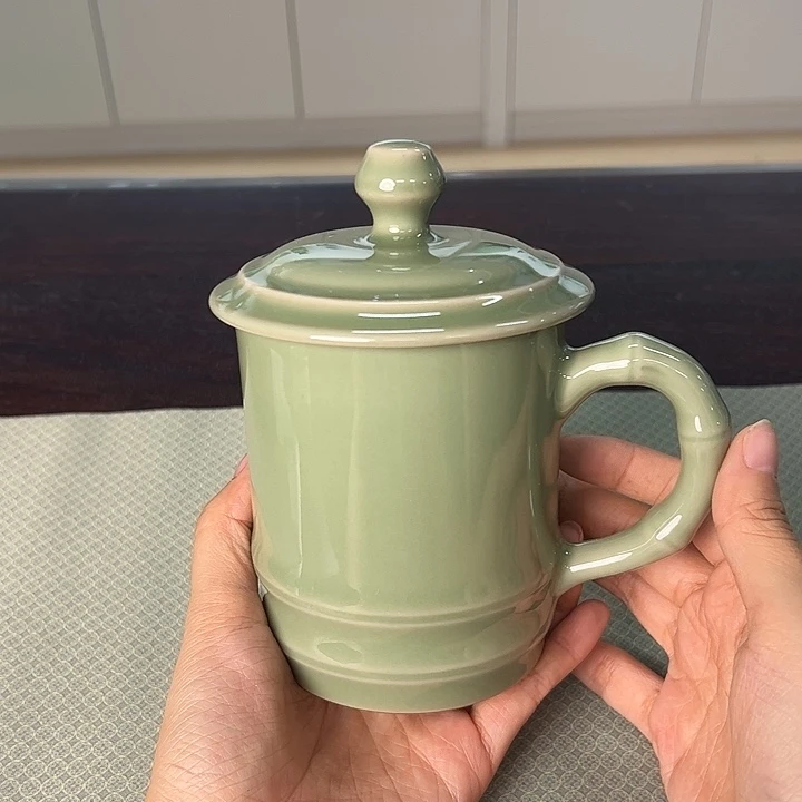 龙泉云间青瓷小米茶器