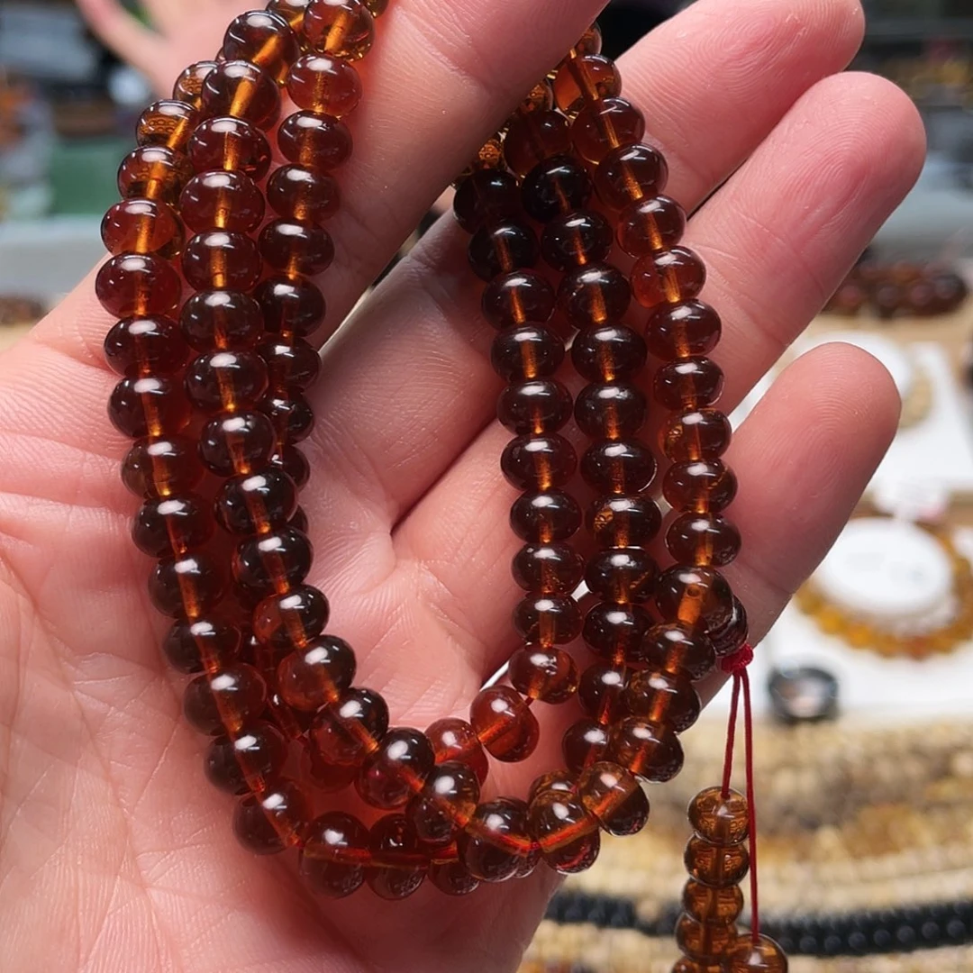 琥珀未镶嵌裸石七