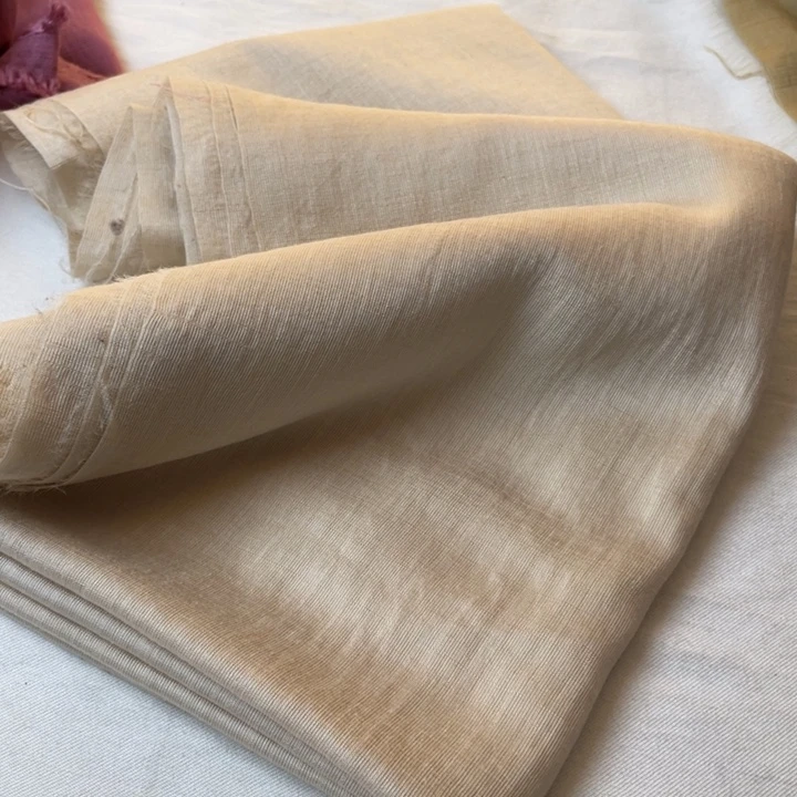 杏色苎麻1.5米。