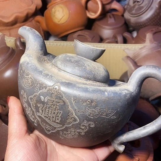 全手工制作宜兴紫砂壶
