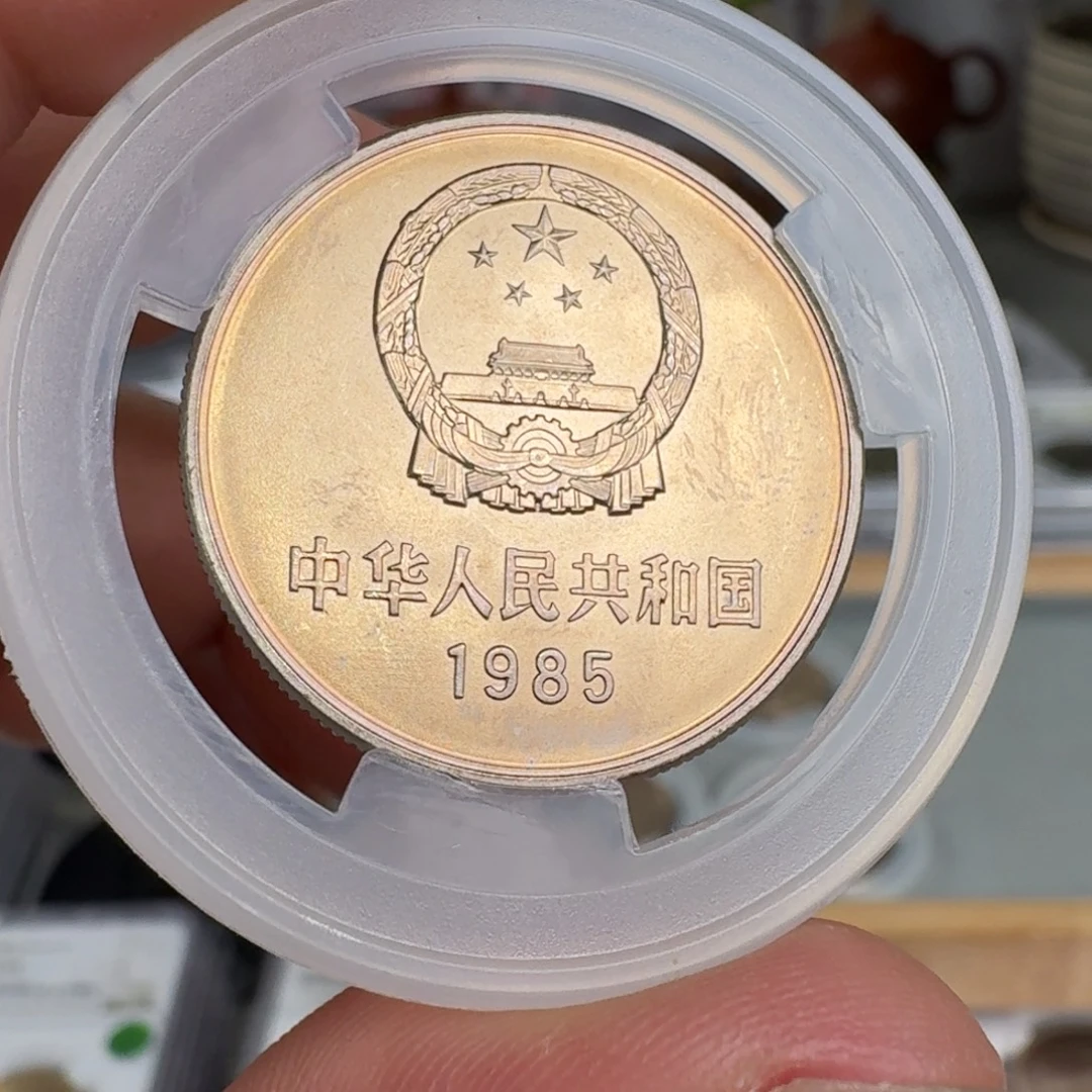 裸，1985年1元硬币