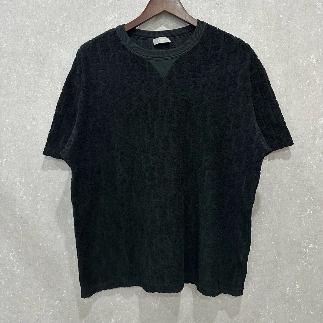 99新 DIOR/迪奥 dior满印毛巾短袖XL码/006281