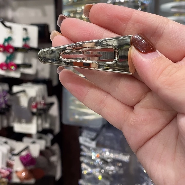 皮质非金属单只金色三角
