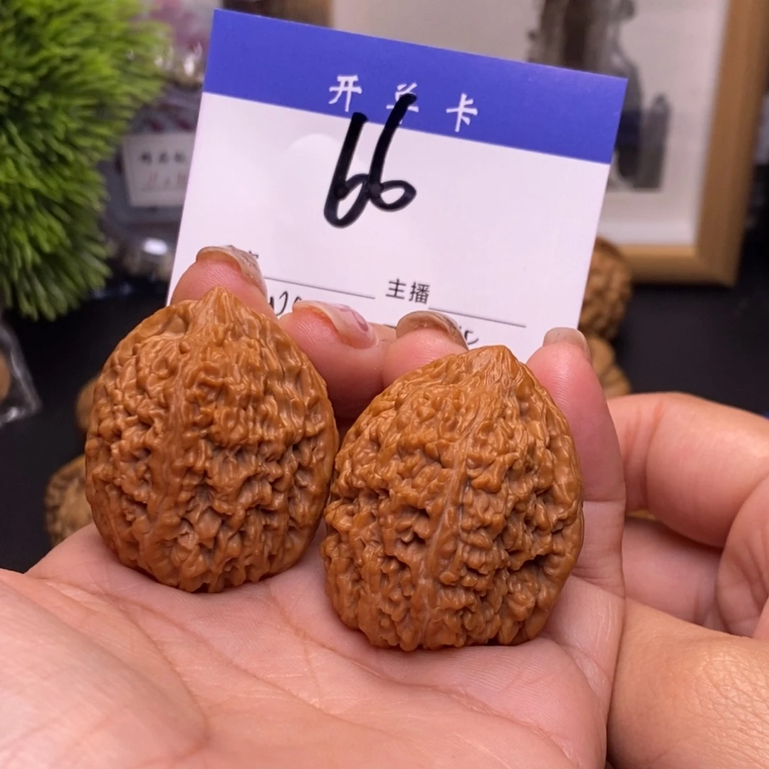 桃核吊坠大蒜头34无刀痕s