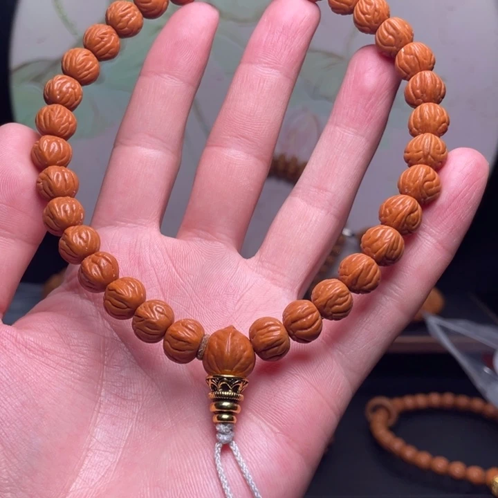 桃核手串10+野生小馒头