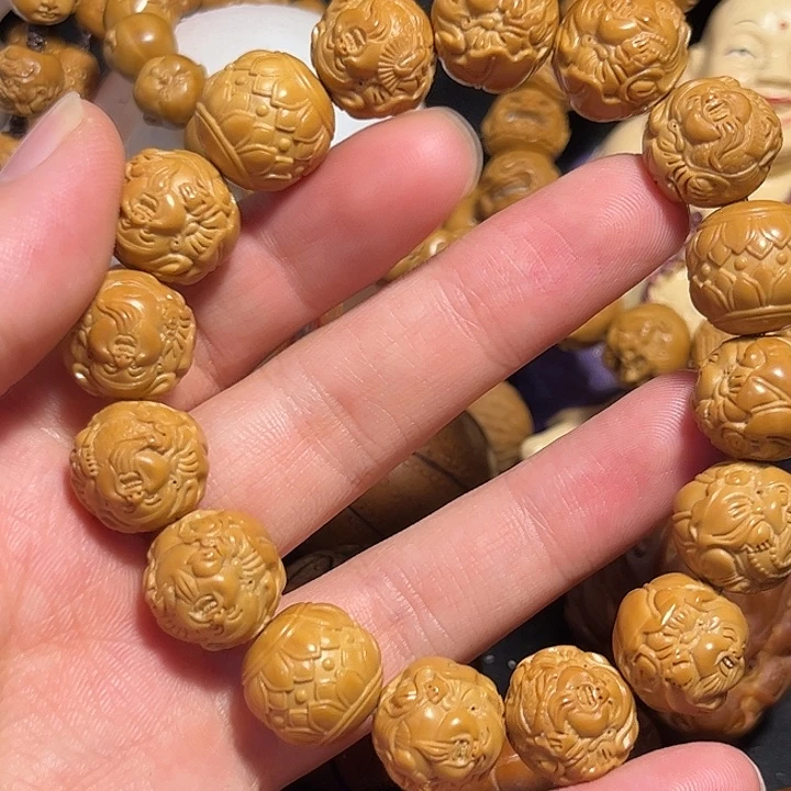 手串/手链橄榄核猴头荷叶财神