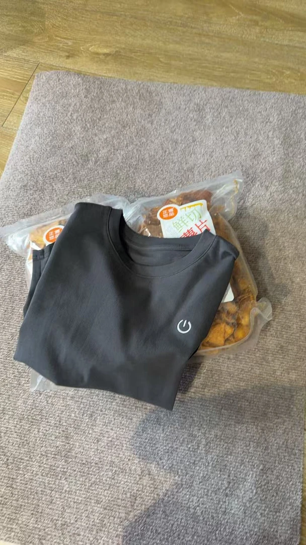 【锐姐优选】[红薯片T恤]时尚休闲百搭圆领T恤