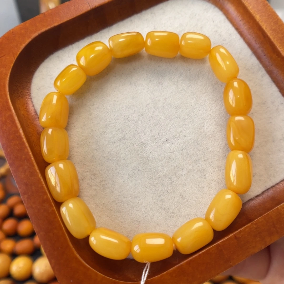 蜜蜡未镶嵌手链蜜蜡