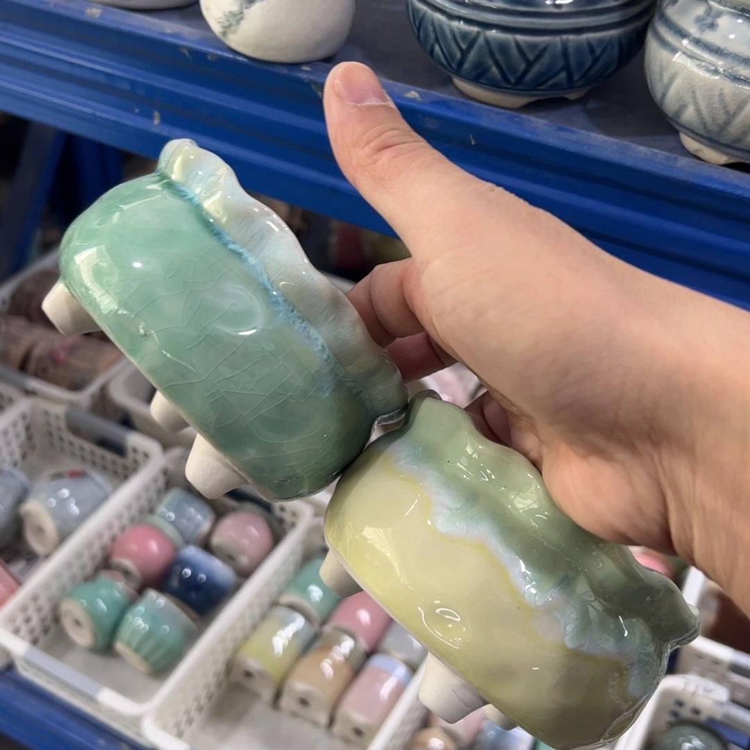 陶瓷多肉小花盆@@