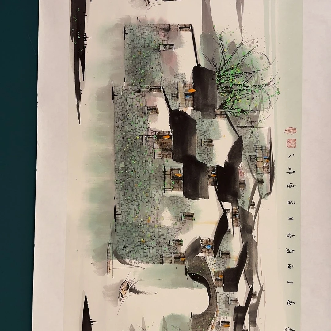 国画董老师的作品