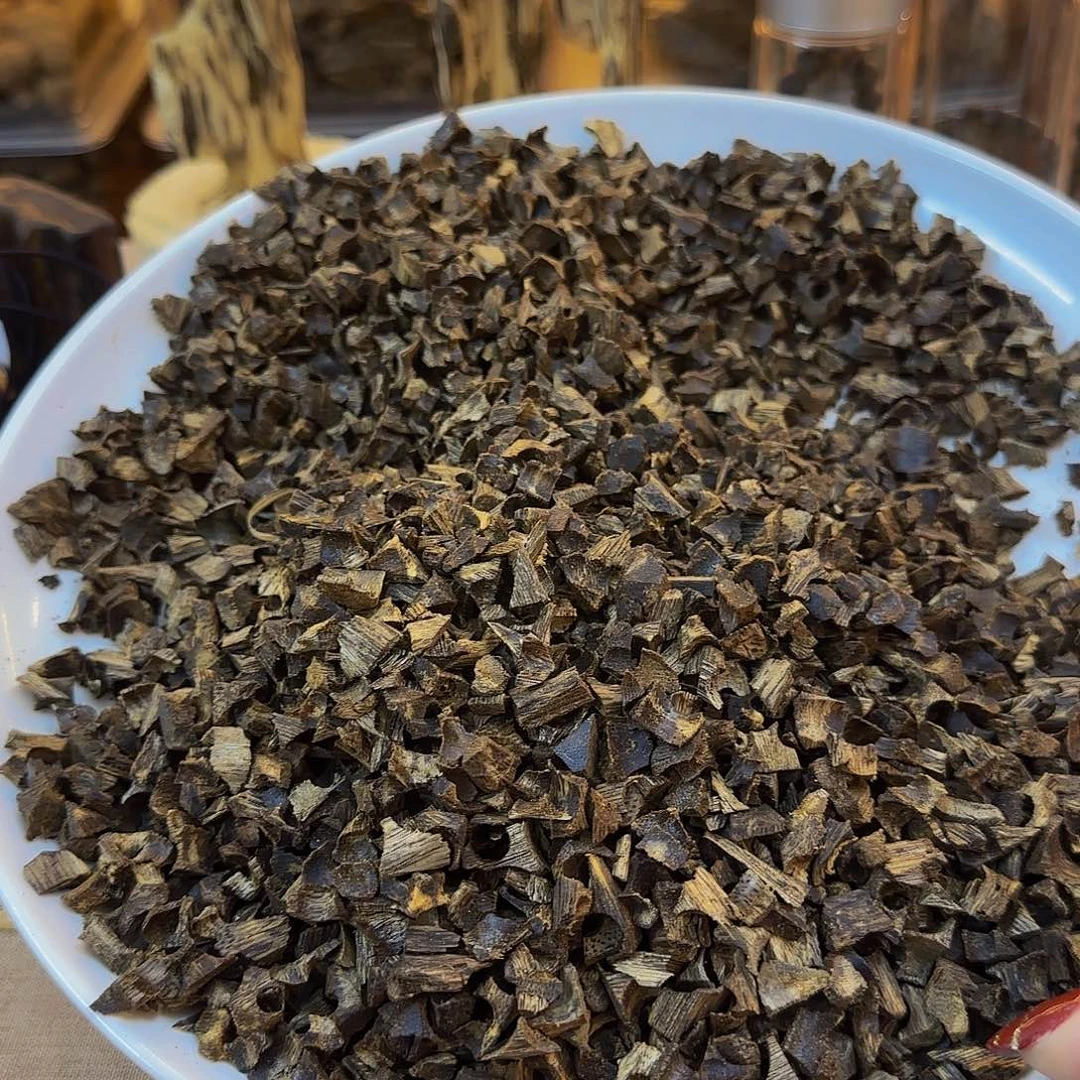 沉香沉香木制品紫棋楠米粒40克多样性发其一