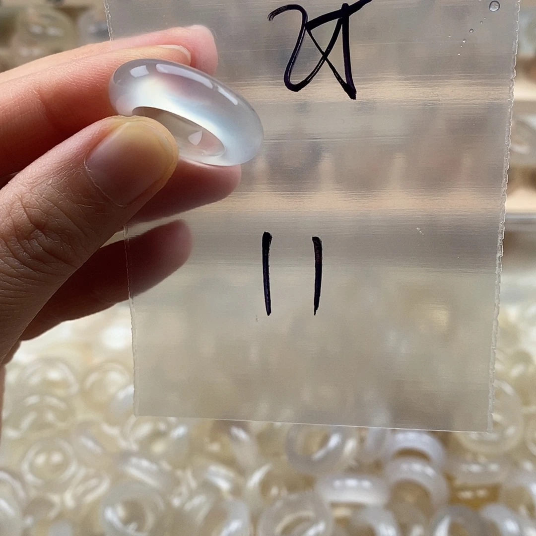 未镶嵌戒指玛瑙/玉髓