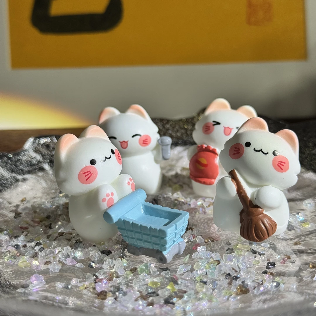 【消消乐】云朵猫猫中秋摆件装饰品女生对对碰盲盒