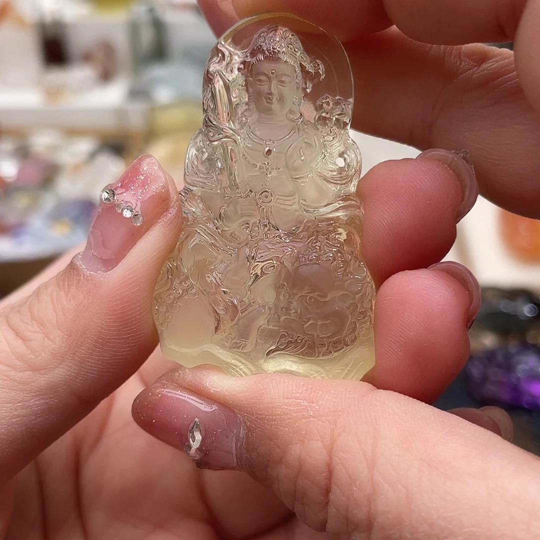 水晶颈饰未镶嵌定制