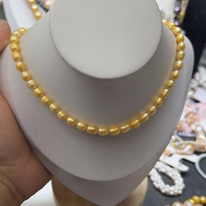 颈饰未镶嵌淡水珍珠