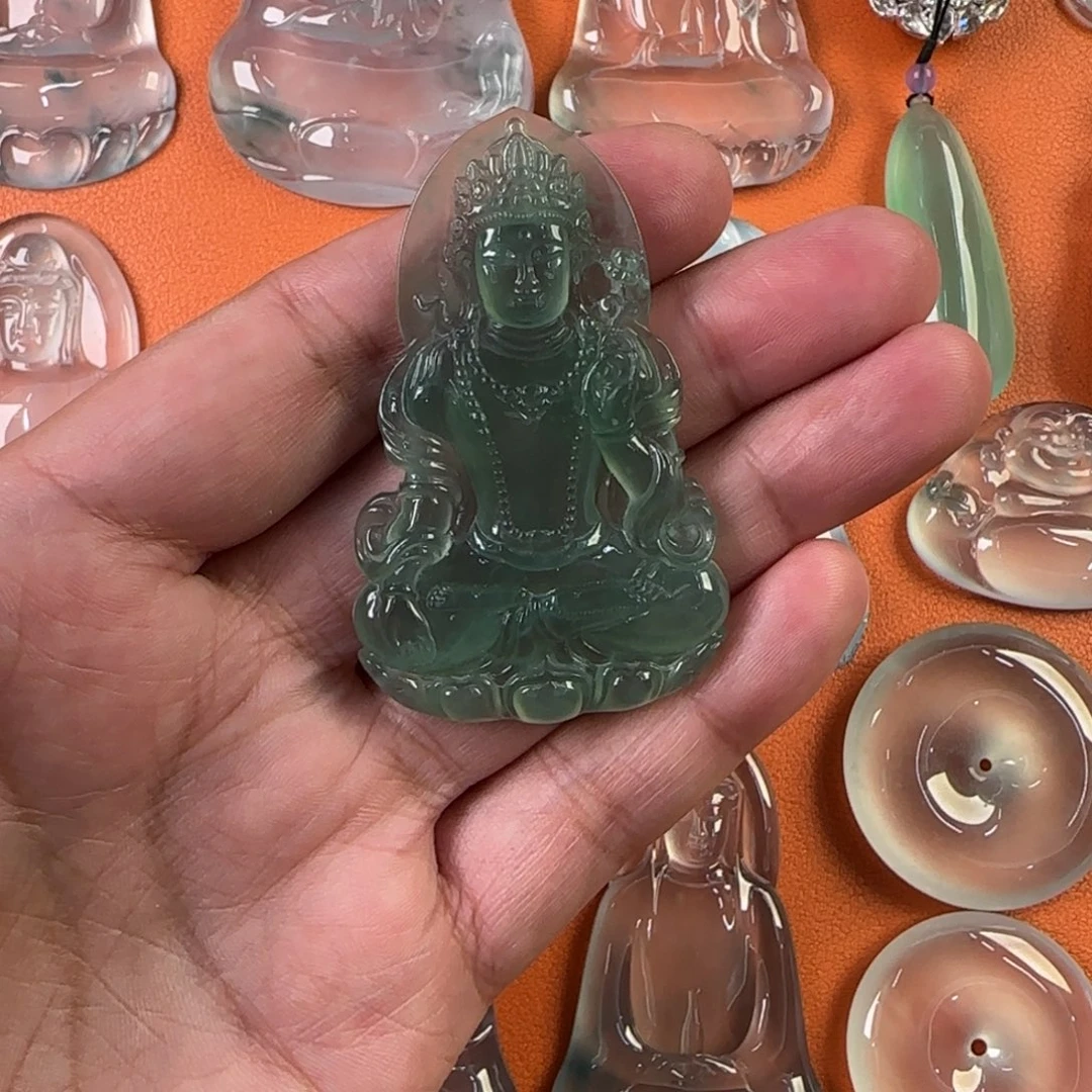 定制翡翠未镶嵌天然