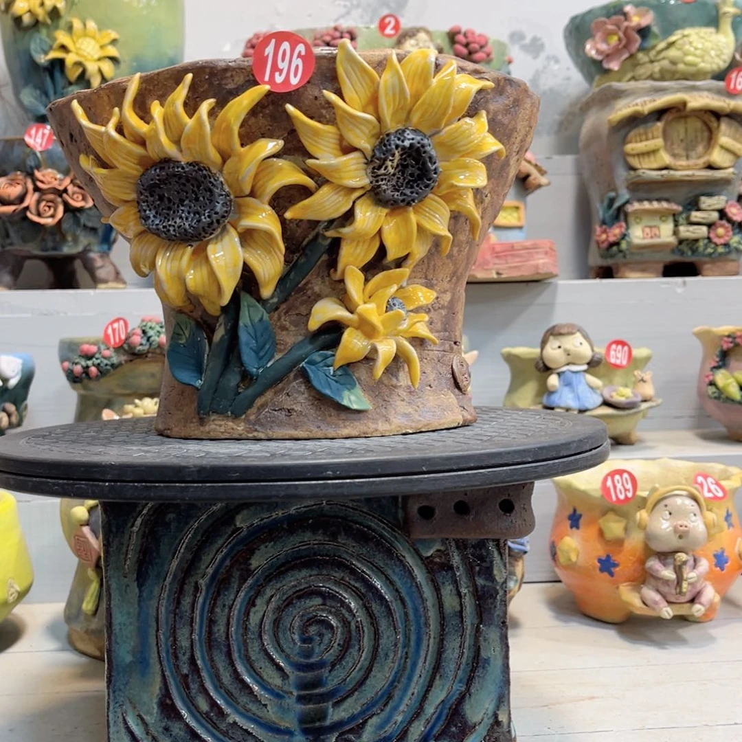 陶瓷ʚ****196 号陶然花器直播间