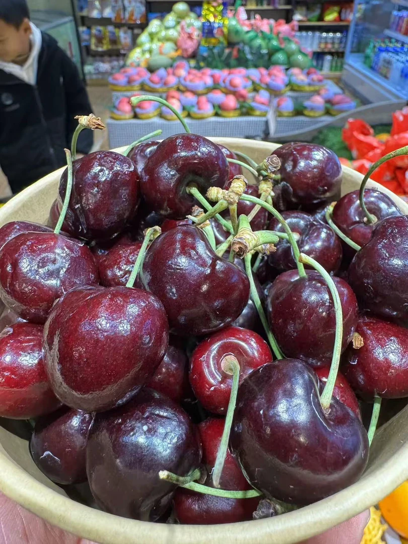 新鲜车厘子 双J 一公斤 内附果径卡