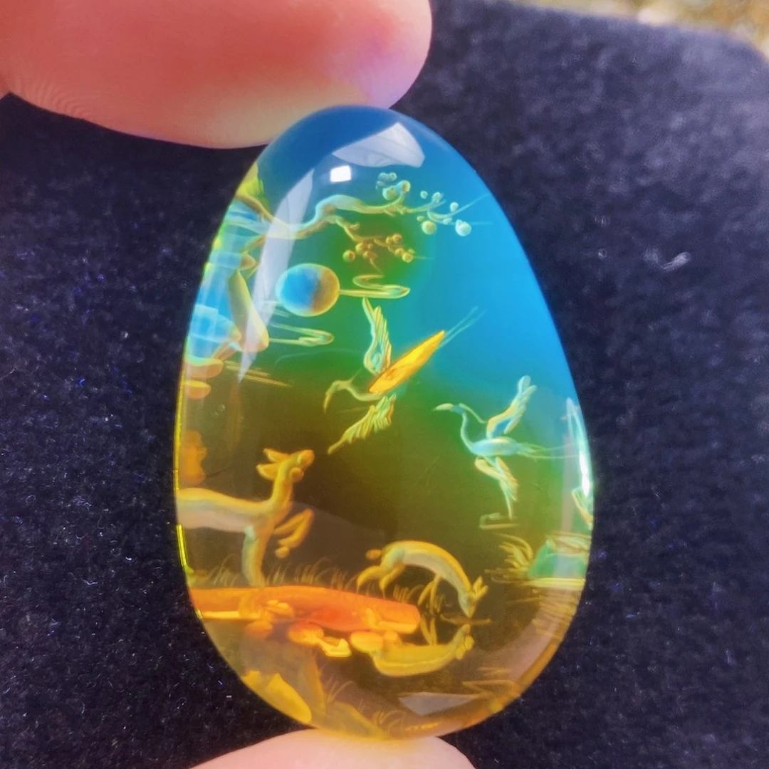 【闪购商品】未镶嵌吊坠(不含链)金珀