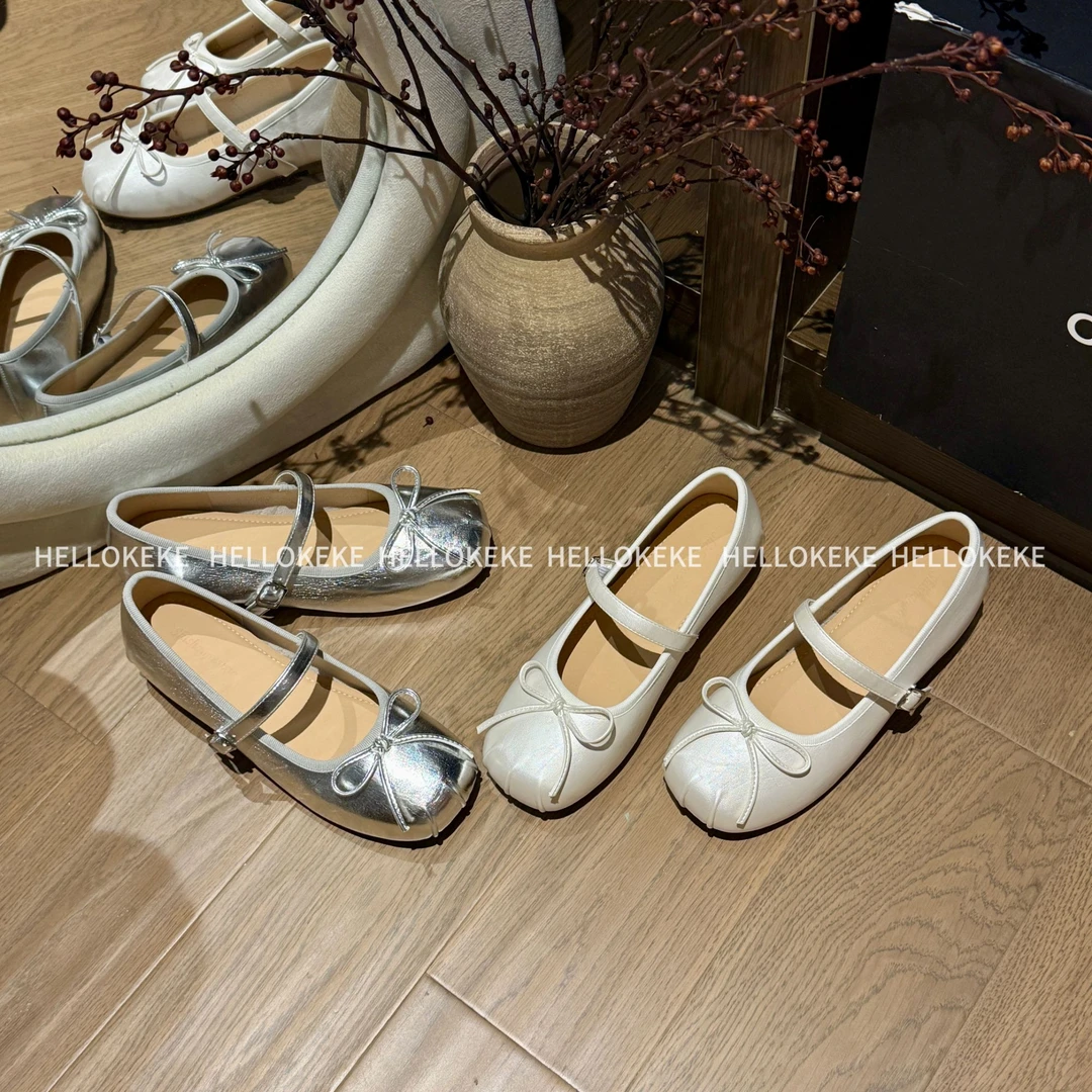 KeKe【西西里】4.5cm 内增高！小个子定制方头法式简约芭蕾鞋小单鞋