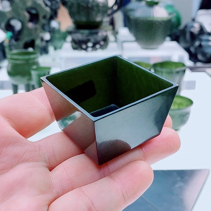 无***和田玉（青玉）未镶嵌把件