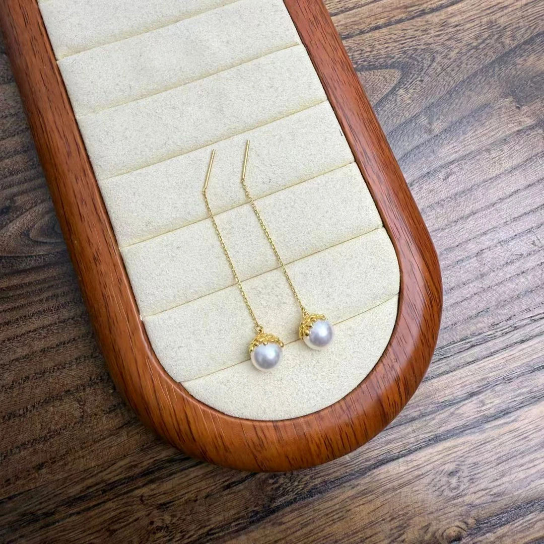 足金定制耳线耳饰