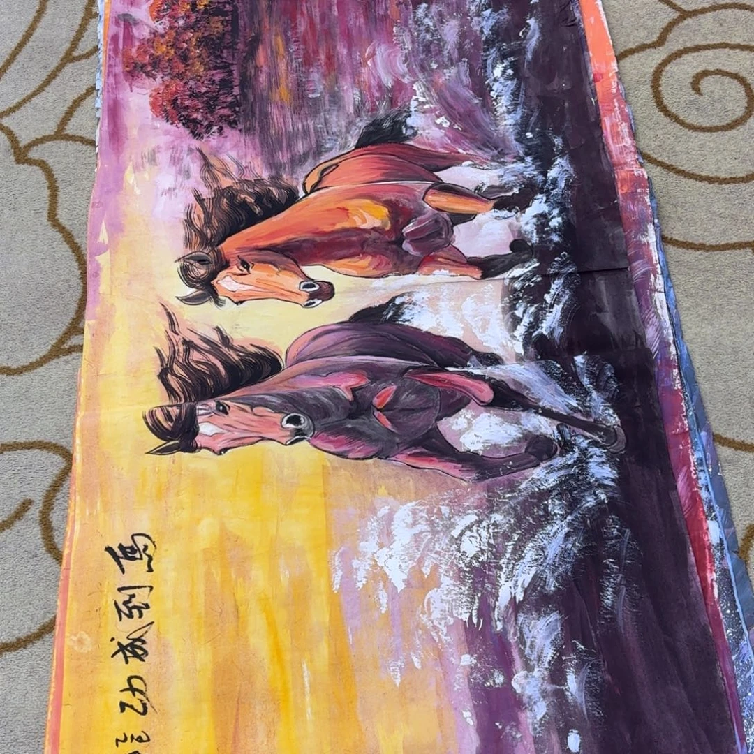 国画沈哲辉四尺艺