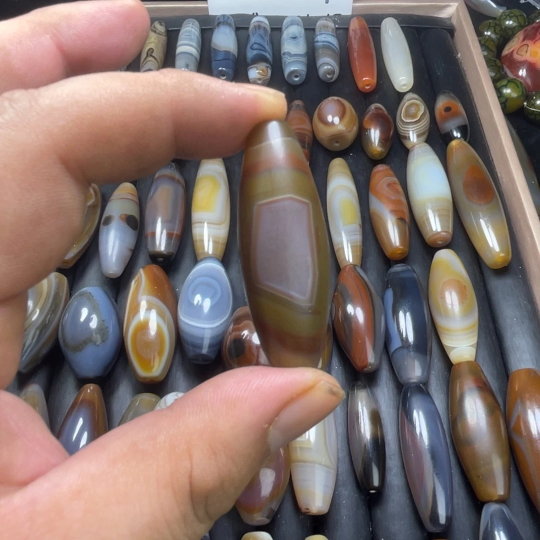 玛瑙/玉髓合金颈饰