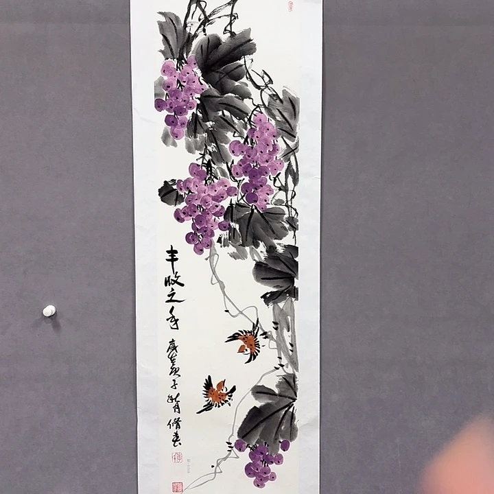 国画亲笔手绘放心去藏