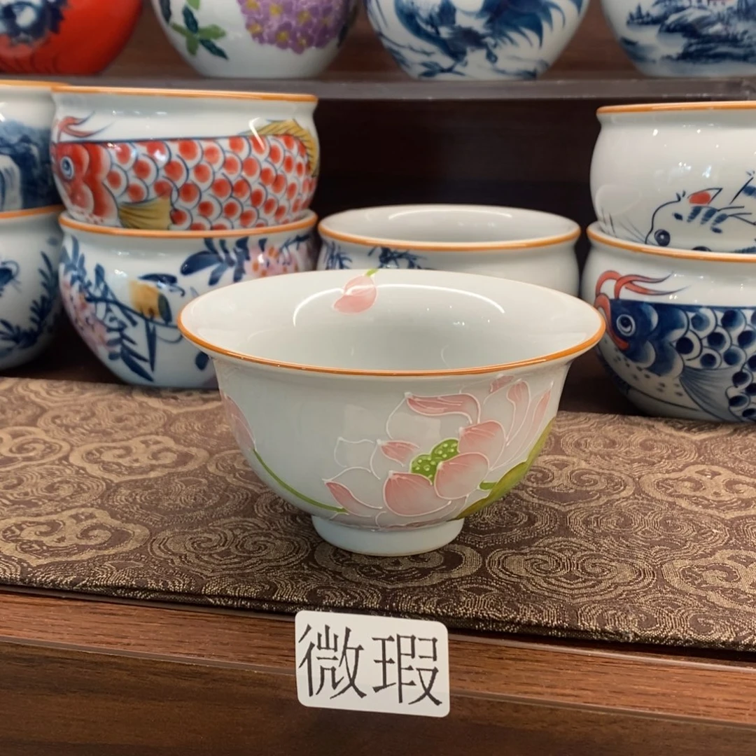 釉下彩手工绘制手工绘制