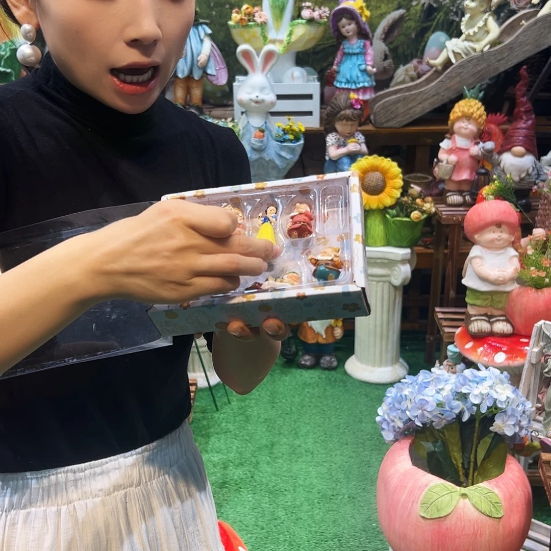 花园摆件红红火火