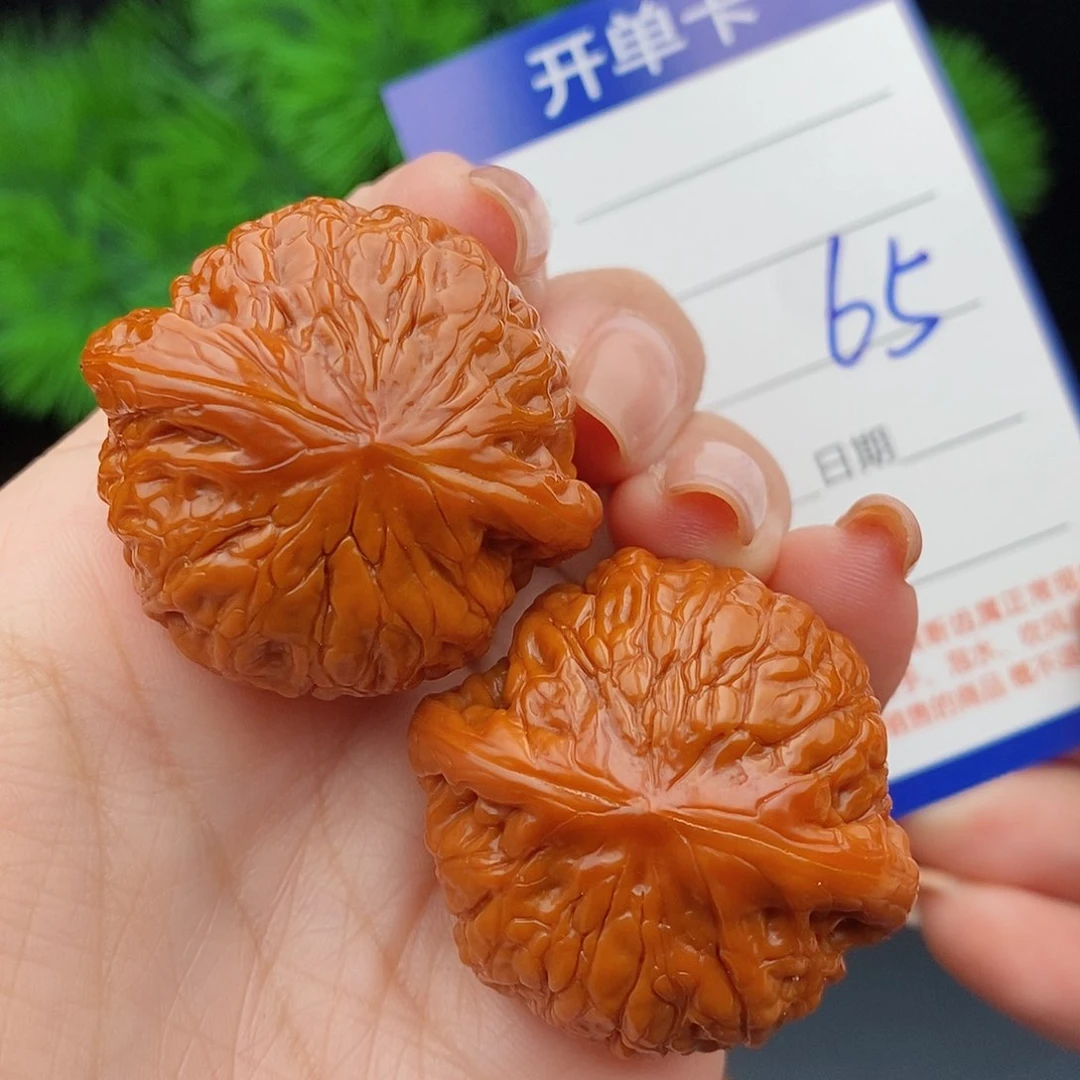 文玩核桃把件镇**上38铁锤65