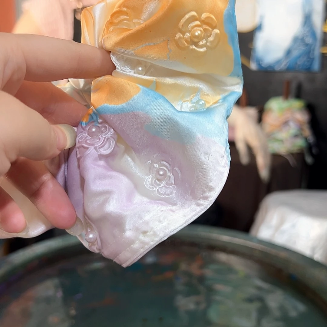 155精品圆饼发圈手作