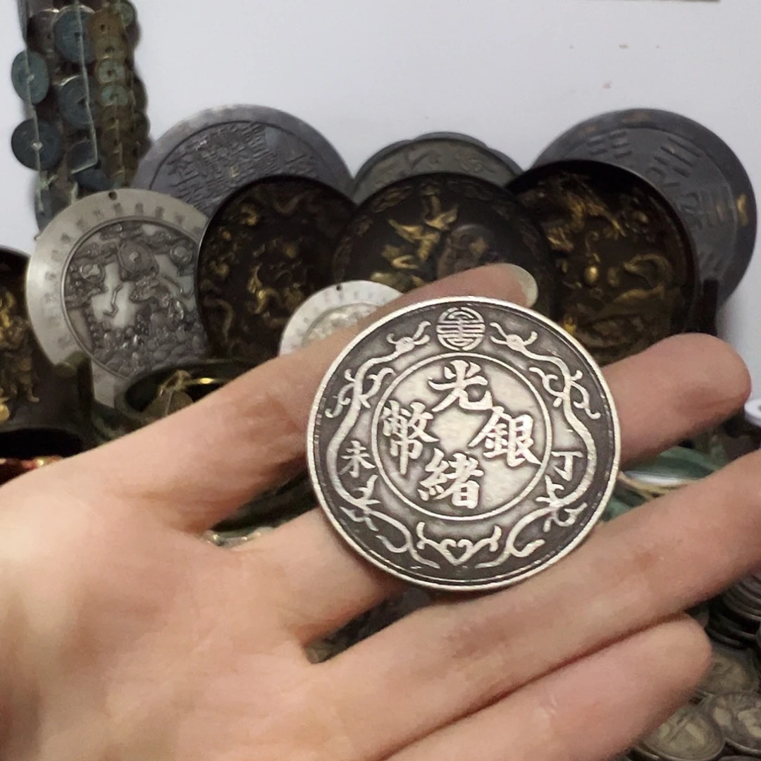 金属复古工艺品龙洋