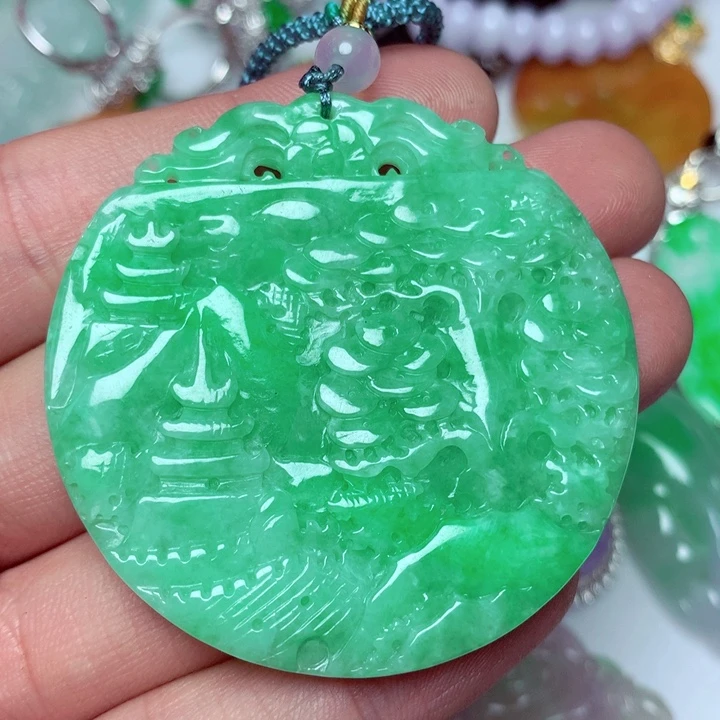 翡翠吊坠(不含链)未镶嵌