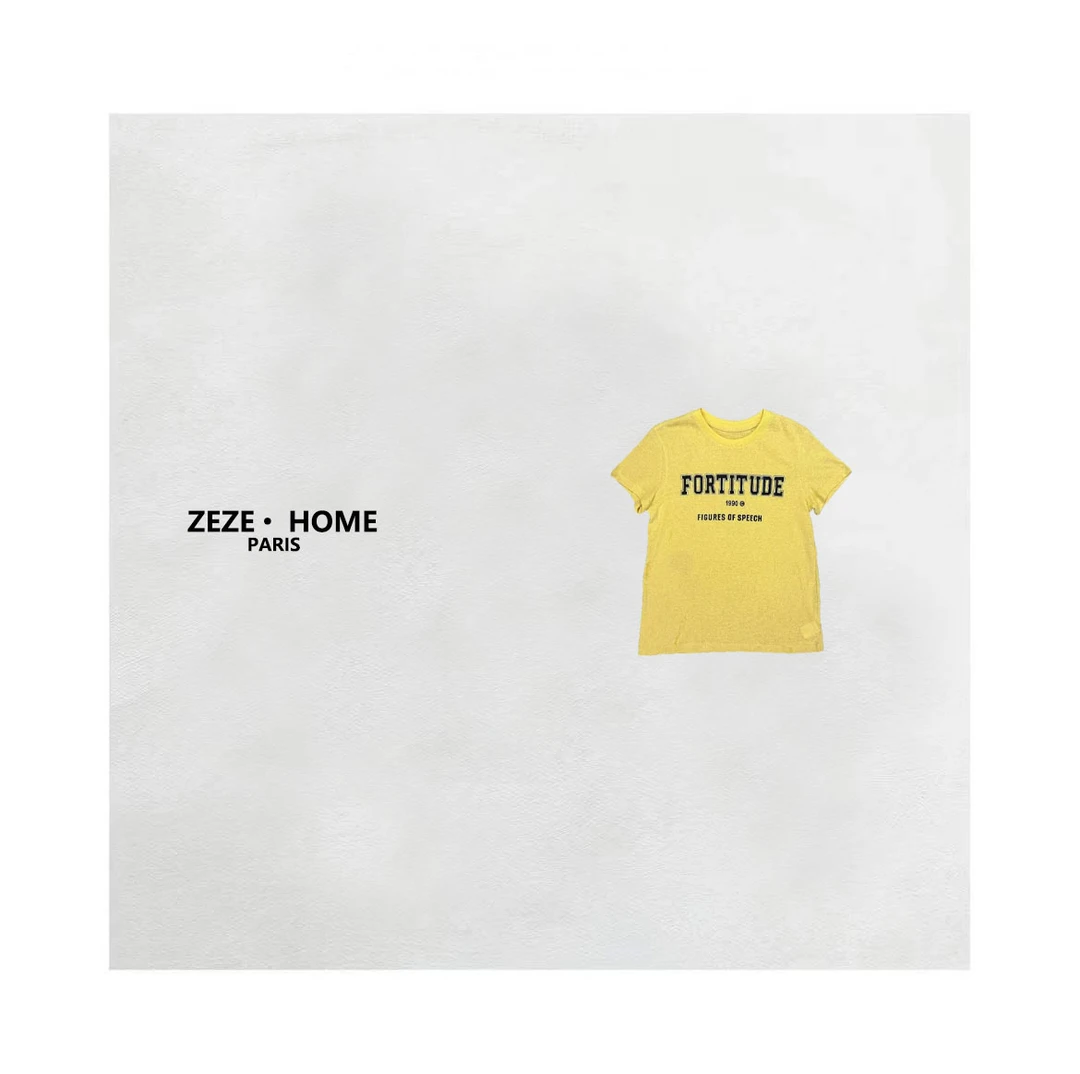 【多多专属】美式简约绣针字母休闲百搭圆领短袖T恤女夏季2025新款