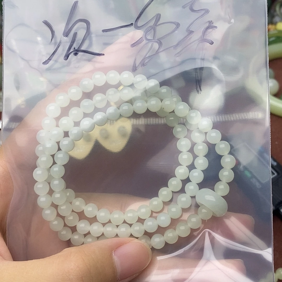 手串未镶嵌和田玉次**菜