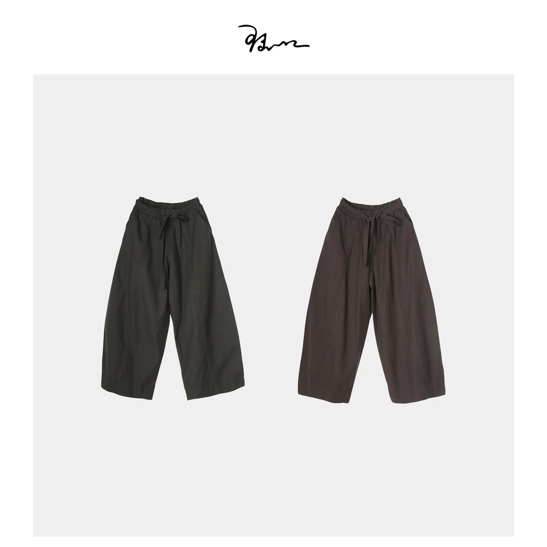 【千山】陆一口定制宽松工装直筒裤